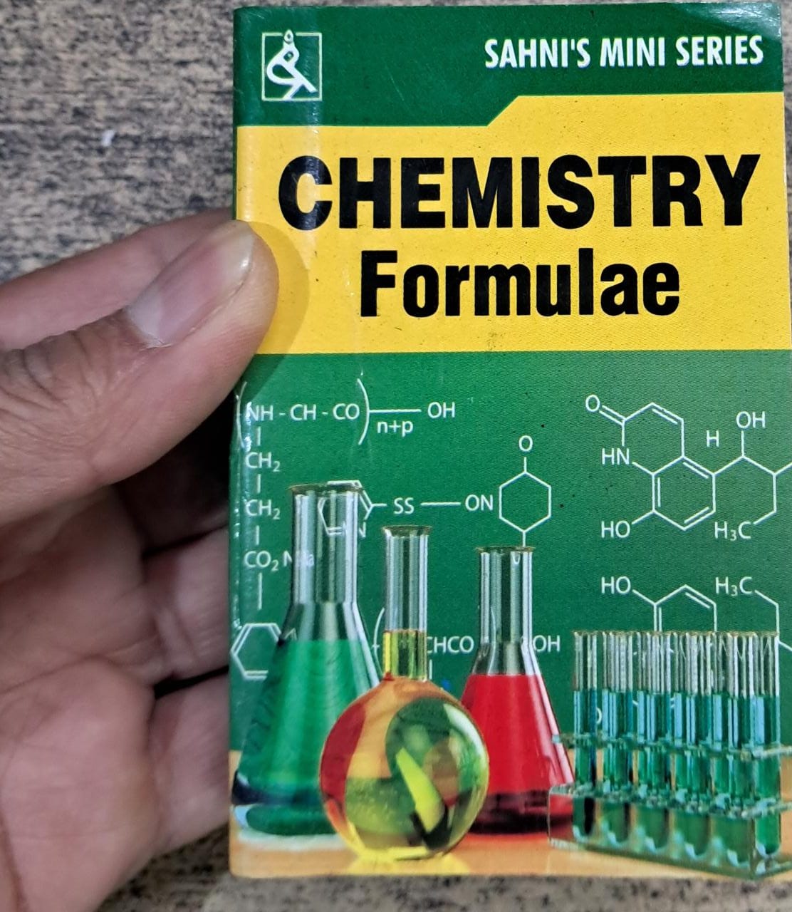 Chemistry Formulae (Mini Pocket Size Book) For Students-img1